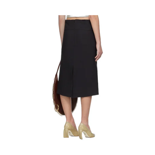 Asymmetrical Midi Skirt