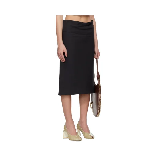 Asymmetrical Midi Skirt