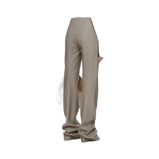 High-Waisted Tailored Trousers