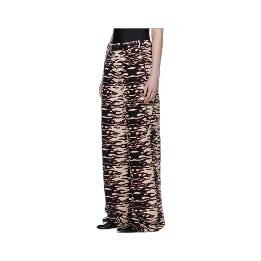 Patterned Jacquard Trousers