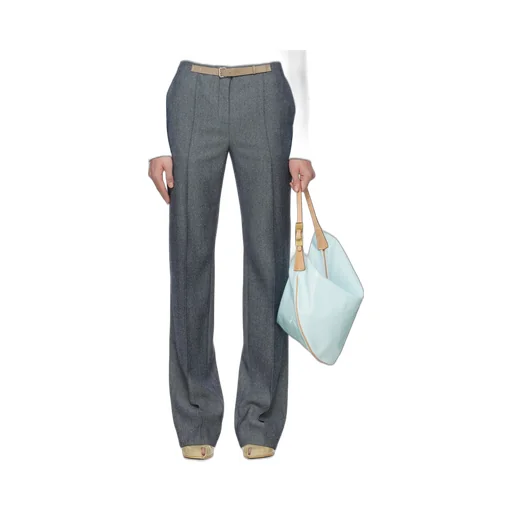 Tailored High-Waisted Trousers