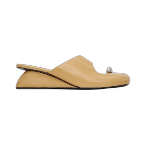 Pierced Wedge Mules