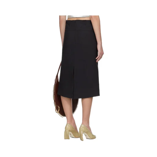 Asymmetrical Midi Skirt