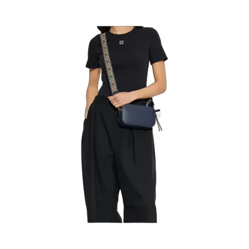 Ribbed Top With Logo Patch