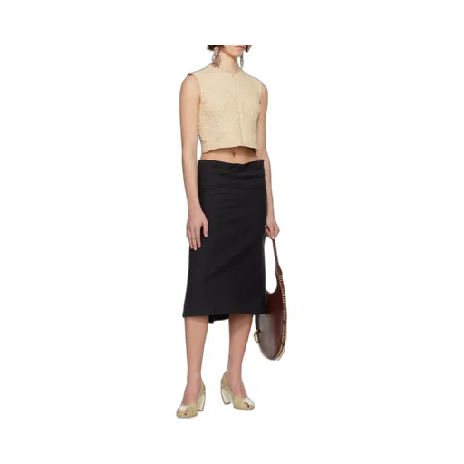Asymmetrical Midi Skirt