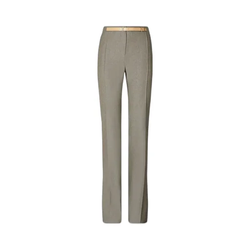 High-Waisted Tailored Trousers