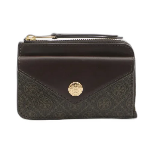 T Monogram Zipped Cardholder