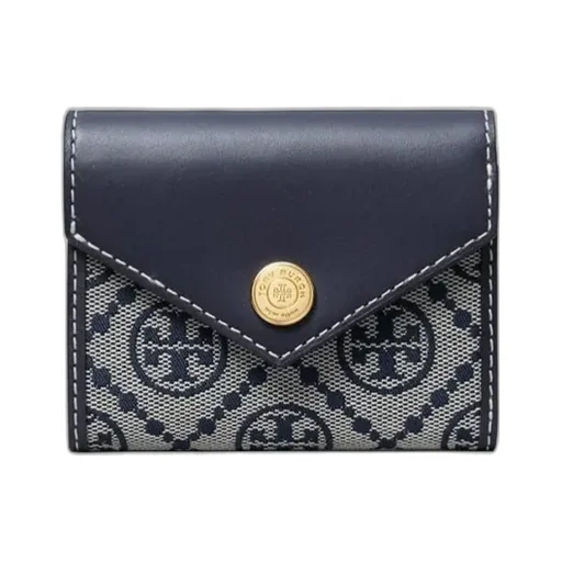 T Monogram Small Envelope Wallet