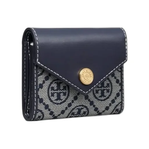 T Monogram Small Envelope Wallet
