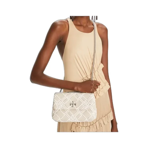 Small Kira Woven Canvas Convertible Shoulder Bag