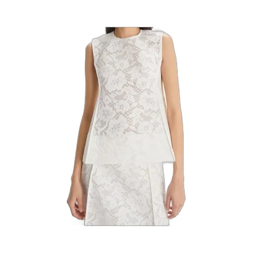 Floral Detailed Sleeveless Top