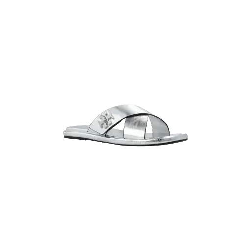 Logo-Plaque Sandals