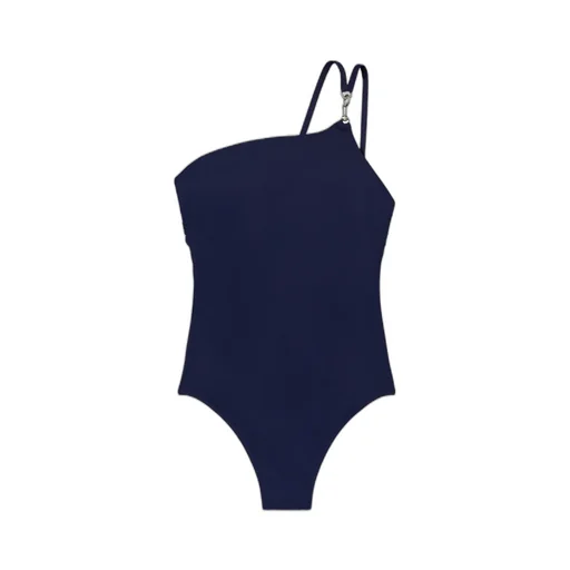 One-Shoulder Clip Swimsuit