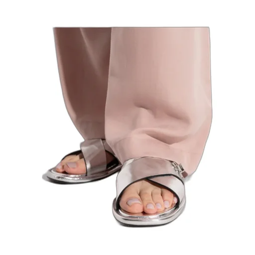 Logo-Plaque Sandals