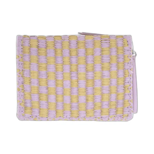 Woven Zip Wallet