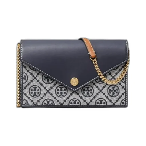 T Monogram Envelope Chained Wallet