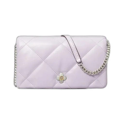 Kira Diamond Quilt Clover Crossbody Bag