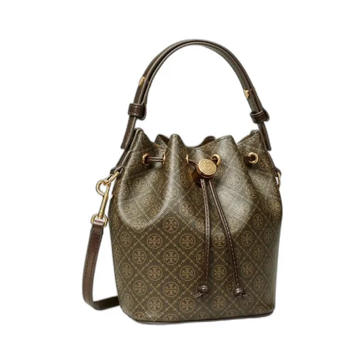 T Monogram Mini Bucket Bag