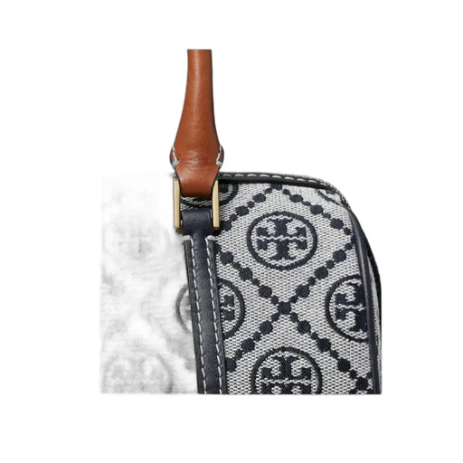 T Monogram Zipped Mini Barrel Bag