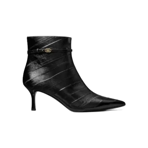 Double T-Buckle Ankle Boots