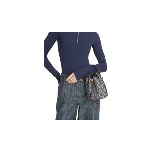 T Monogram Mini Bucket Bag