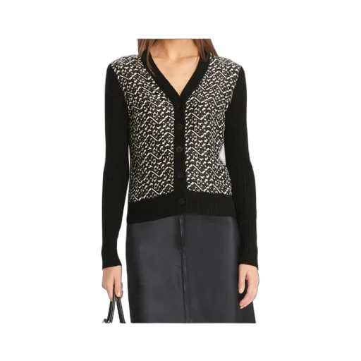 Wool Cardigan With Front