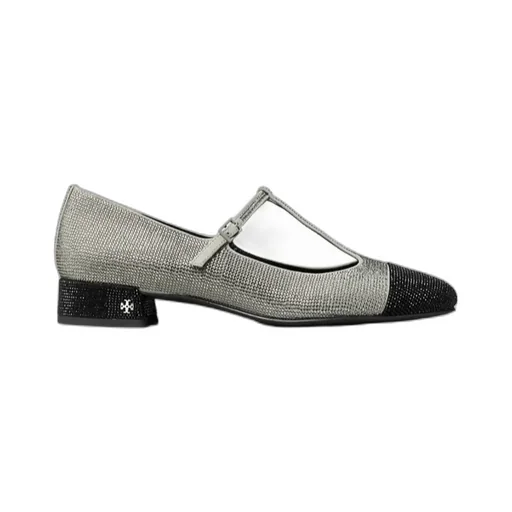 Rhinestone Embellished Ballerina Shoes