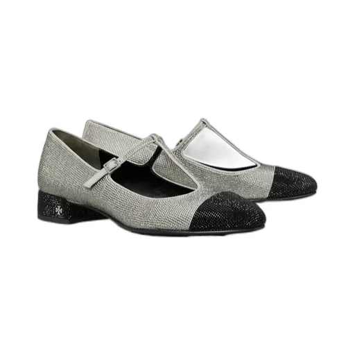 Rhinestone Embellished Ballerina Shoes