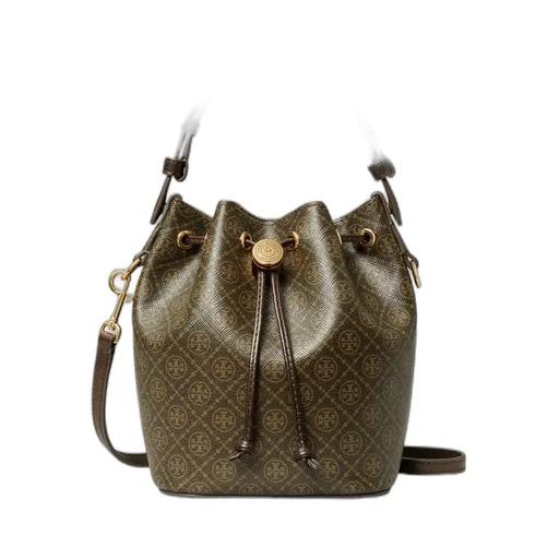 T Monogram Mini Bucket Bag