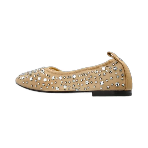 Crystal Ballet Flats