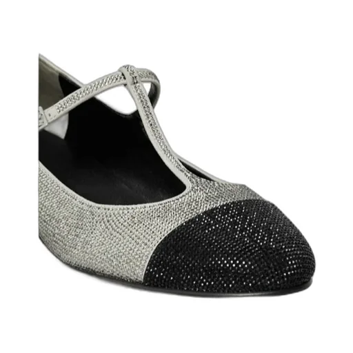 Rhinestone Embellished Ballerina Shoes