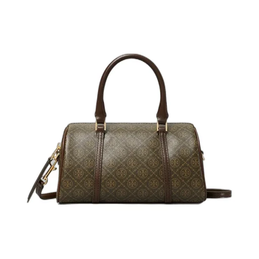 T Monogram Petite Barrel Bag