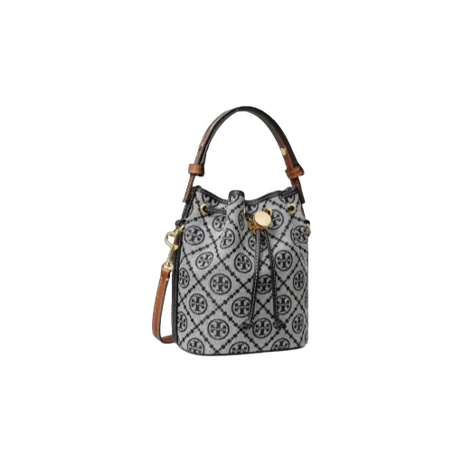 T Monogram Mini Bucket Bag