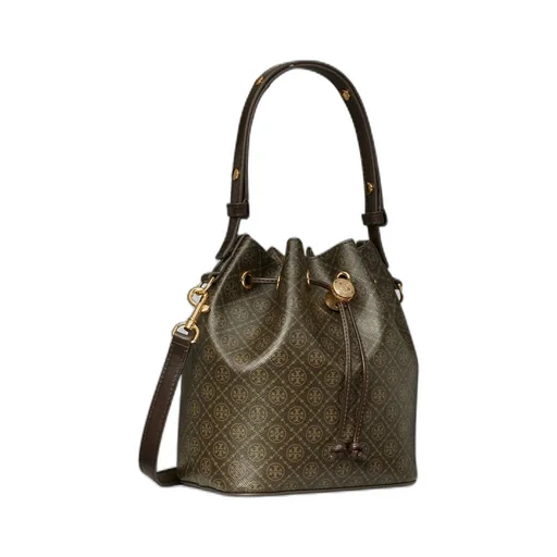 T Monogram Bucket Bag