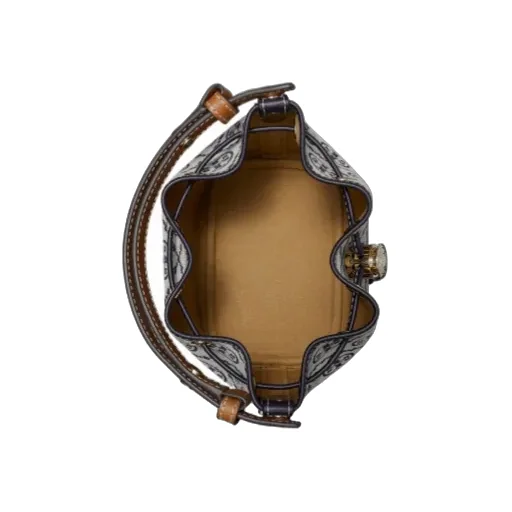 T Monogram Mini Bucket Bag