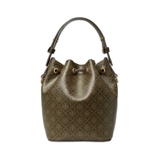 T Monogram Mini Bucket Bag