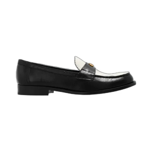 Logo Plaque Two-Toned Loafers