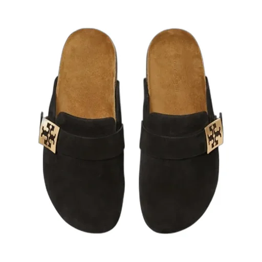 Mellow Logo Buckled Mules