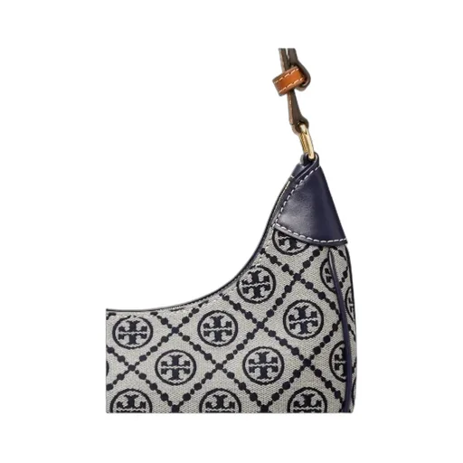 T Monogram Crescent Bag