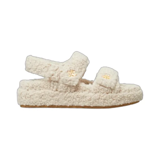 Kira Faux-Shearling Sandals