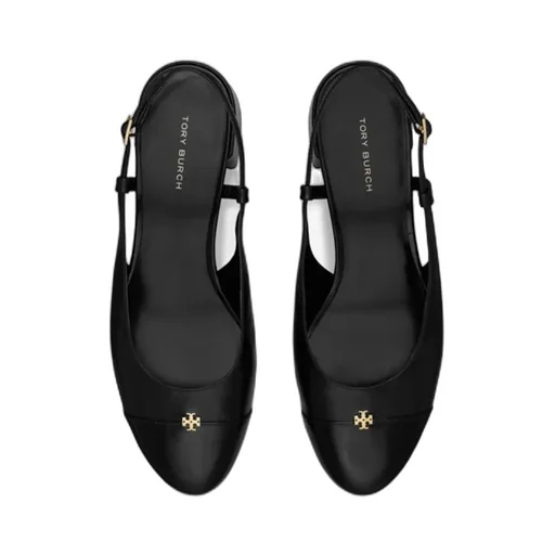 Cap-Toe Slingback Pumps