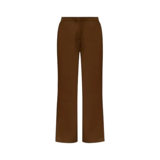 Straight-Leg Tailored Trousers