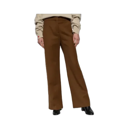Straight-Leg Tailored Trousers