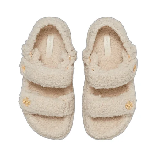 Kira Faux-Shearling Sandals