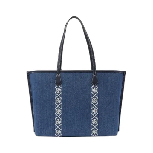 Perry Denim Tote Bag