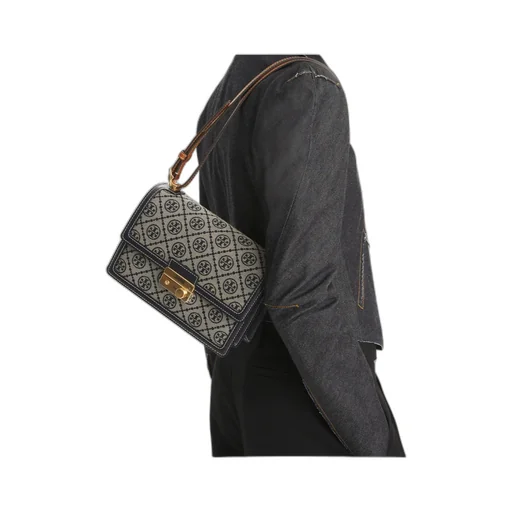 T Monogram Shoulder Bag