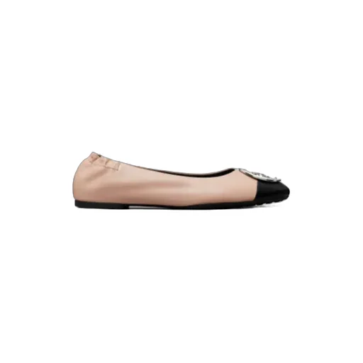 Claire Cap-Toe Ballet Flat Shoes