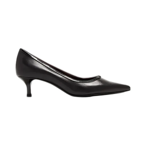 Double T Pointed Toe Pumps