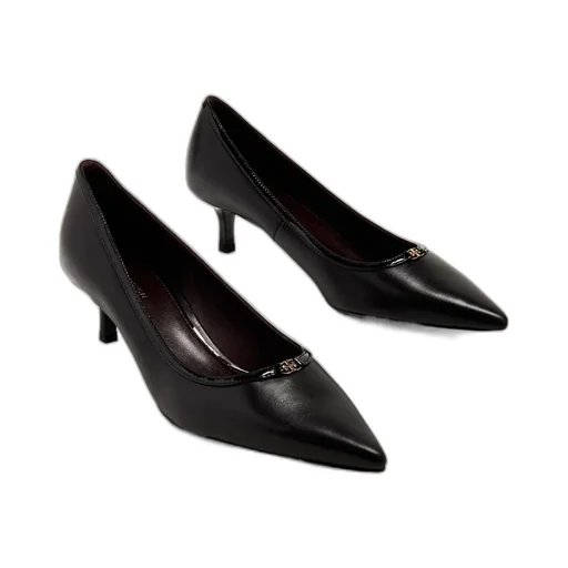 Double T Pointed Toe Pumps