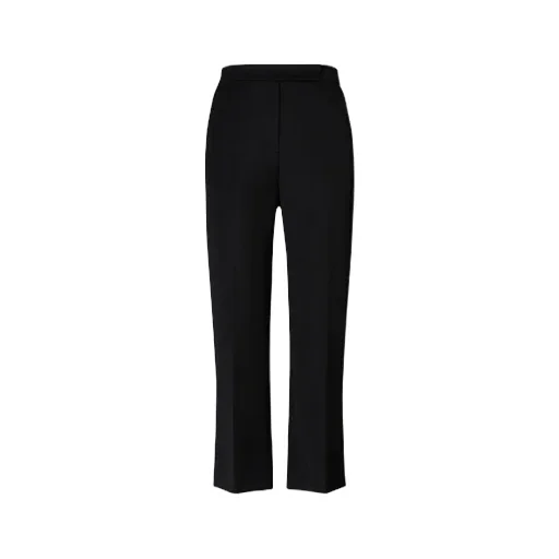 Cropped Straight Leg Trousers